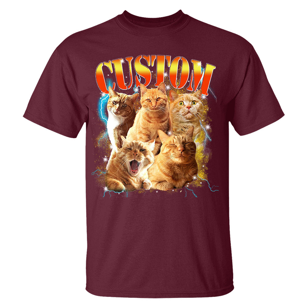 Custom Vintage Pet Shirt Pet Photo, Name Custom Dog Shirt Personalized Dog Shirt Custom Dog T Shirt