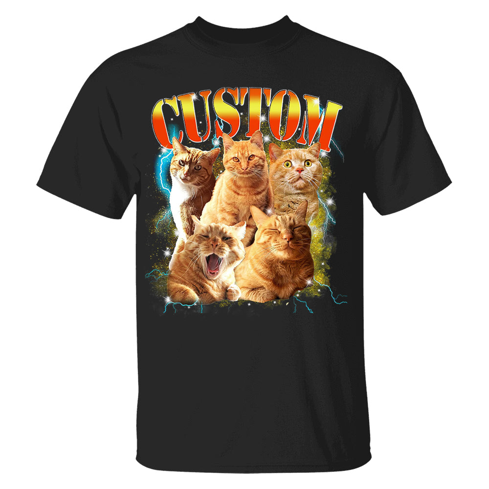 Custom Vintage Pet Shirt Pet Photo, Name Custom Dog Shirt Personalized Dog Shirt Custom Dog T Shirt