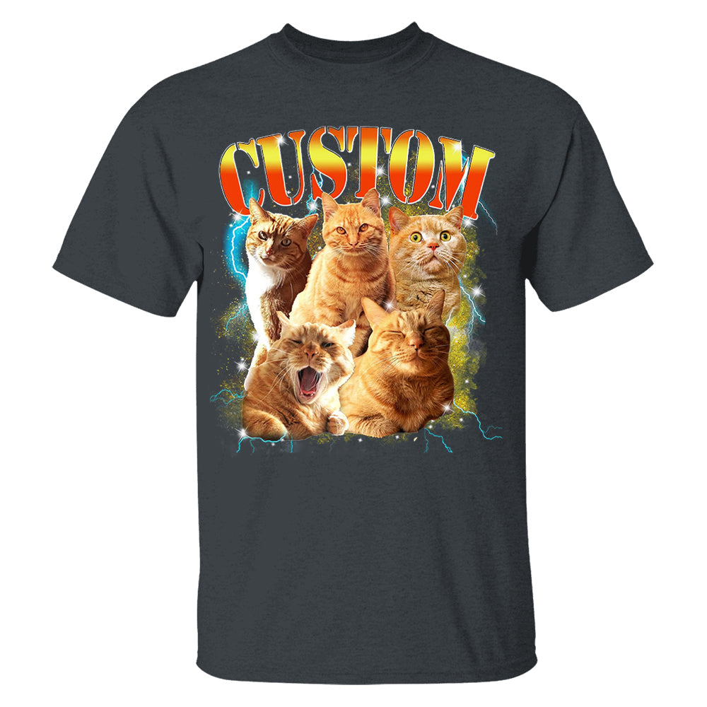 Custom Vintage Pet Shirt Pet Photo, Name Custom Dog Shirt Personalized Dog Shirt Custom Dog T Shirt