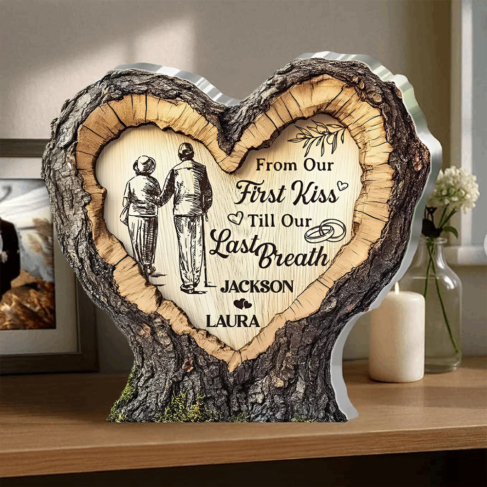Together Until We Are Stars - Personalized Custom Shaped Squared Acrylic Plaque Li29