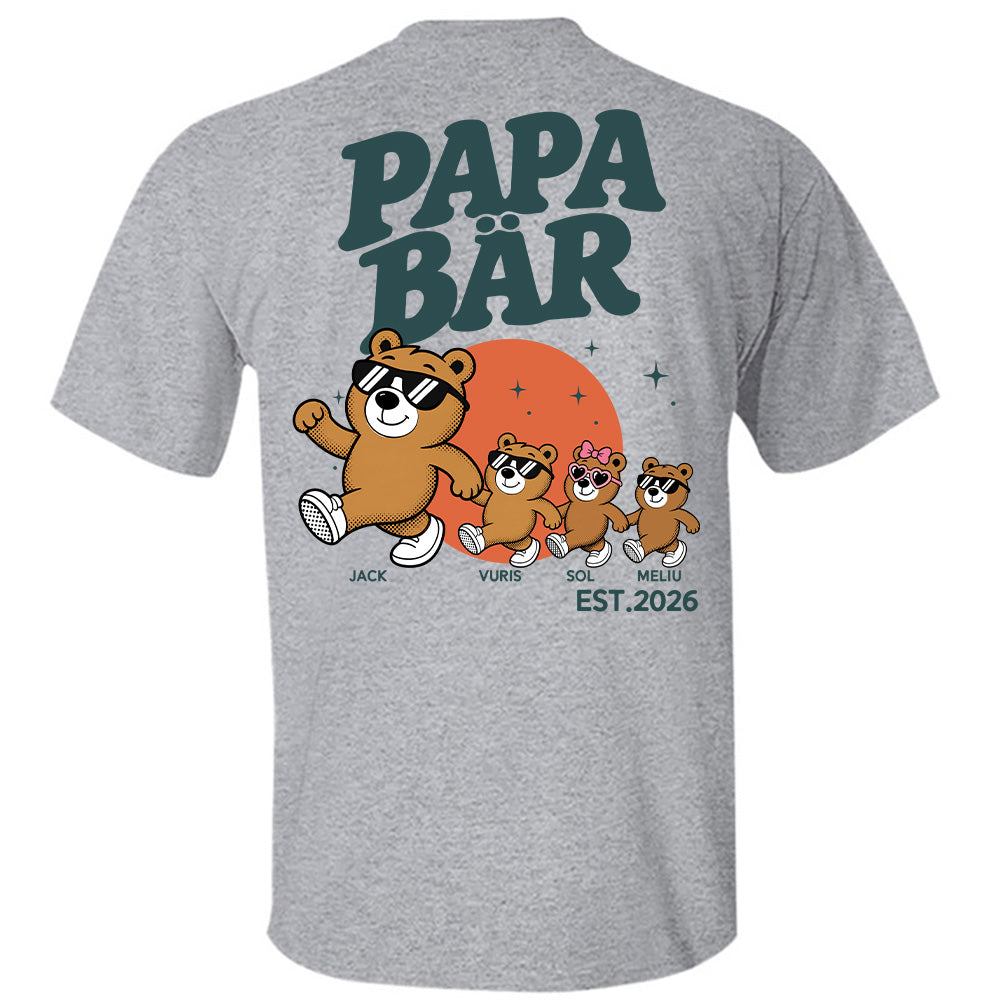 Papa Bar Mini Bar Shirt, Father's Day Gift, Matching Dad and Child Outfit, Fun Family Outfit, Gift For Dad T1807 T24