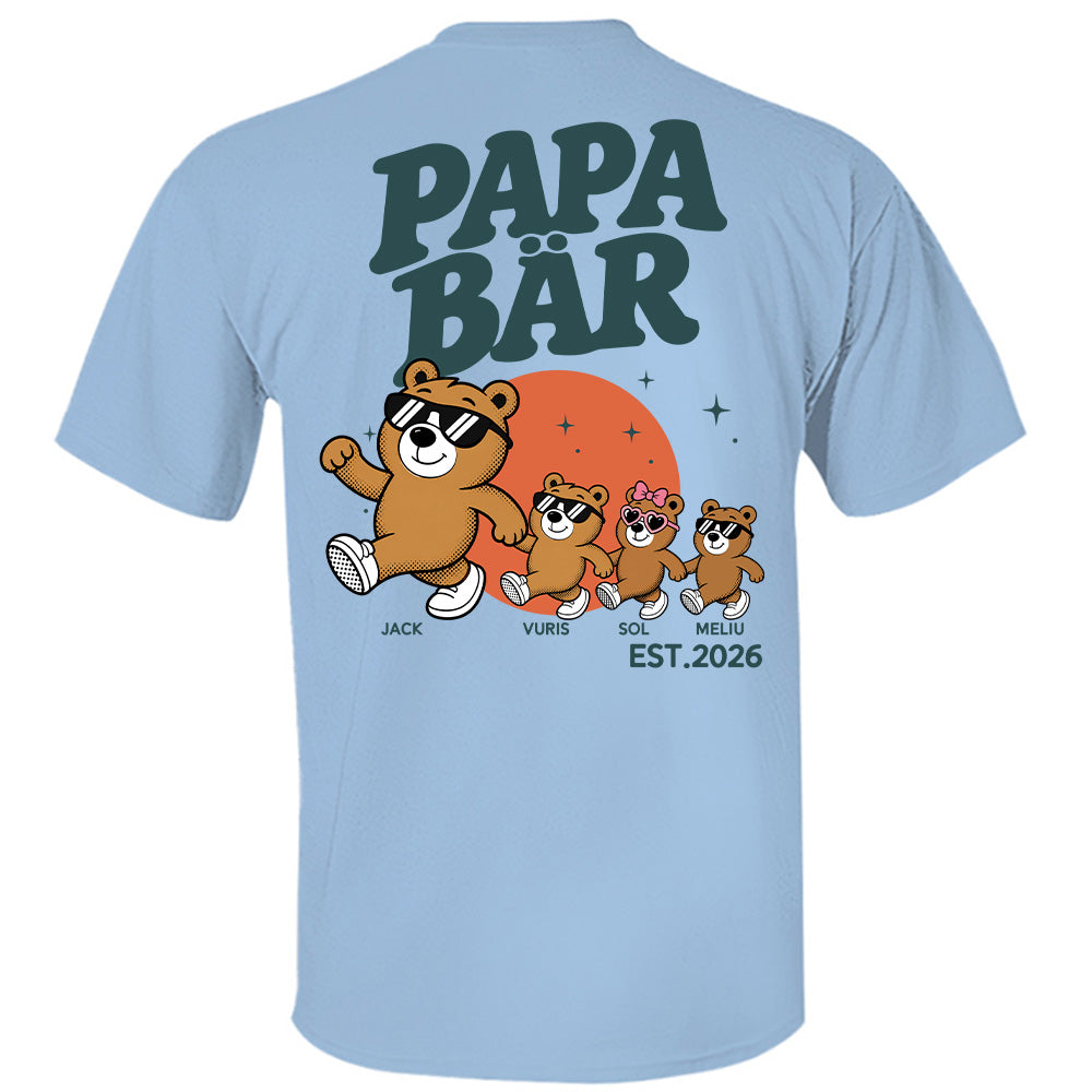 Papa Bar Mini Bar Shirt, Father's Day Gift, Matching Dad and Child Outfit, Fun Family Outfit, Gift For Dad T1807 T24