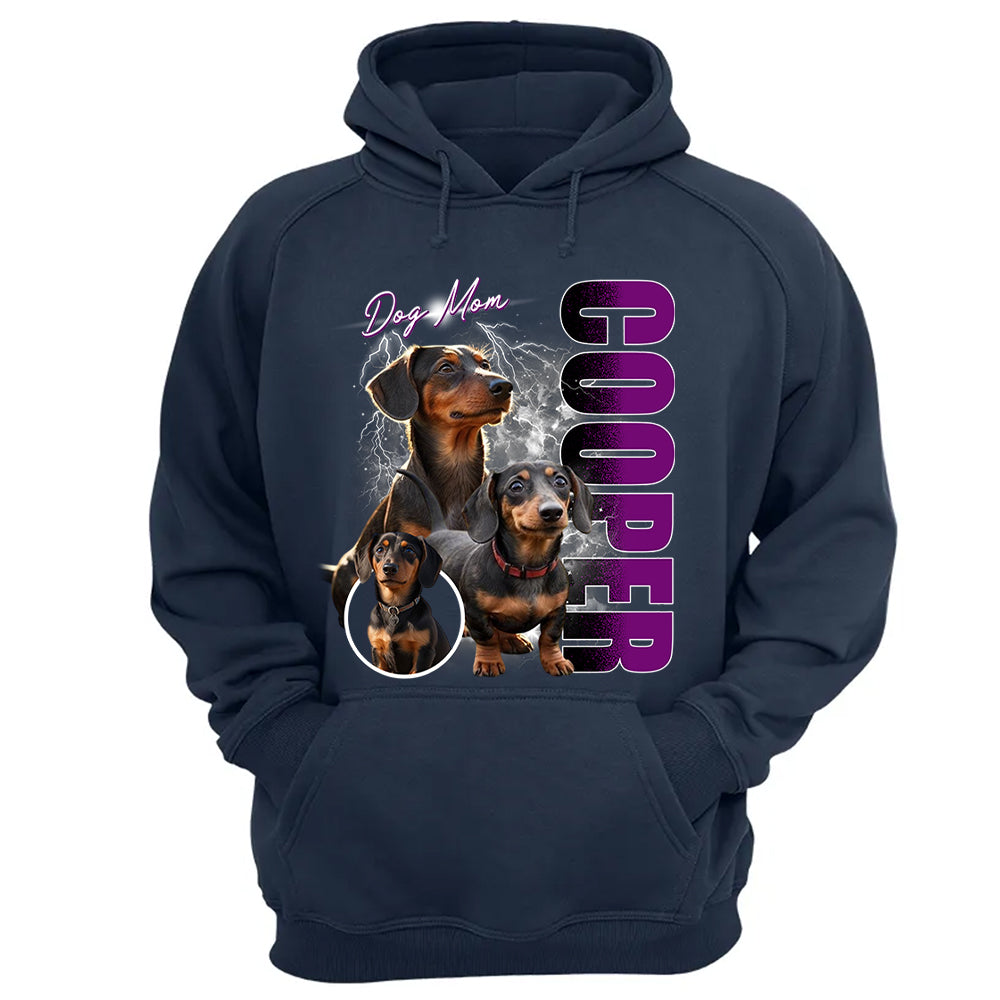 Custom Photo Dog Shirt - Personalized Dog Bootleg Shirt Vrs4 A2110