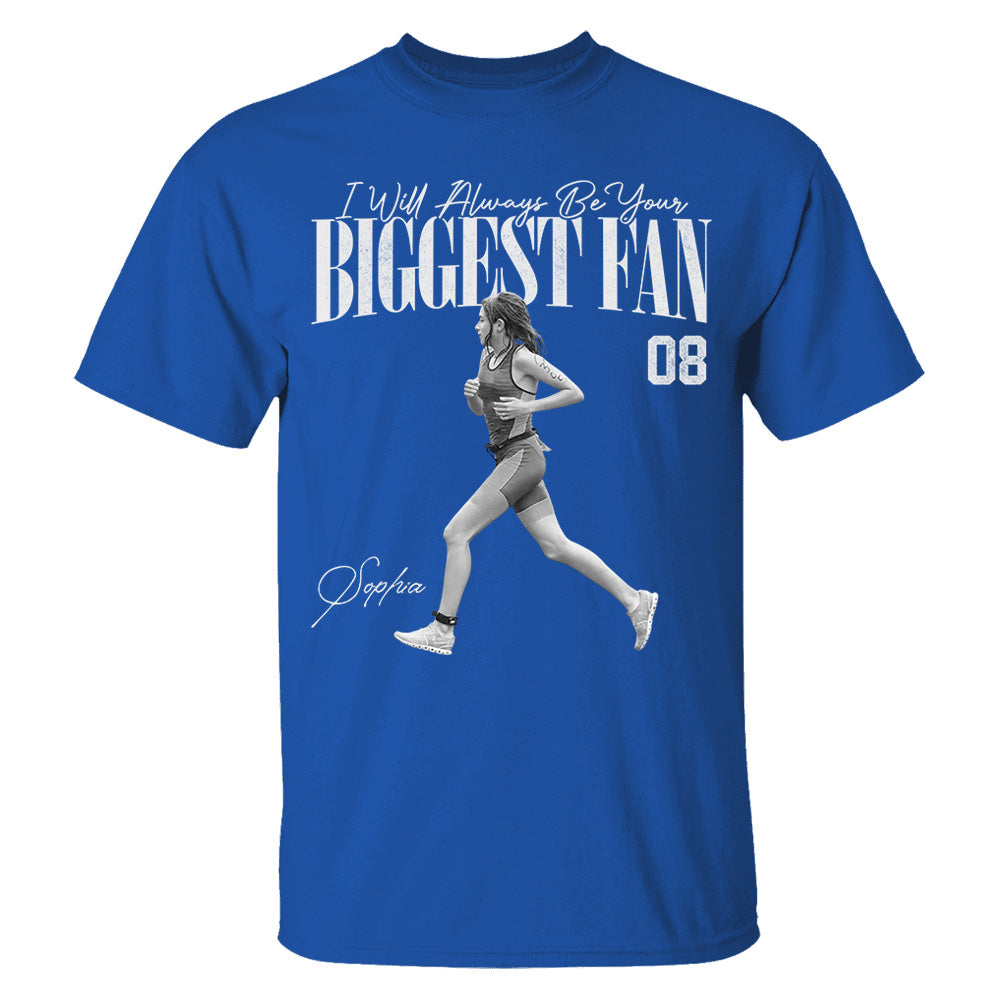 I'll Always Be Your Biggest Fan - Washed Tee Retro Bootleg Shirt For Runner T1807