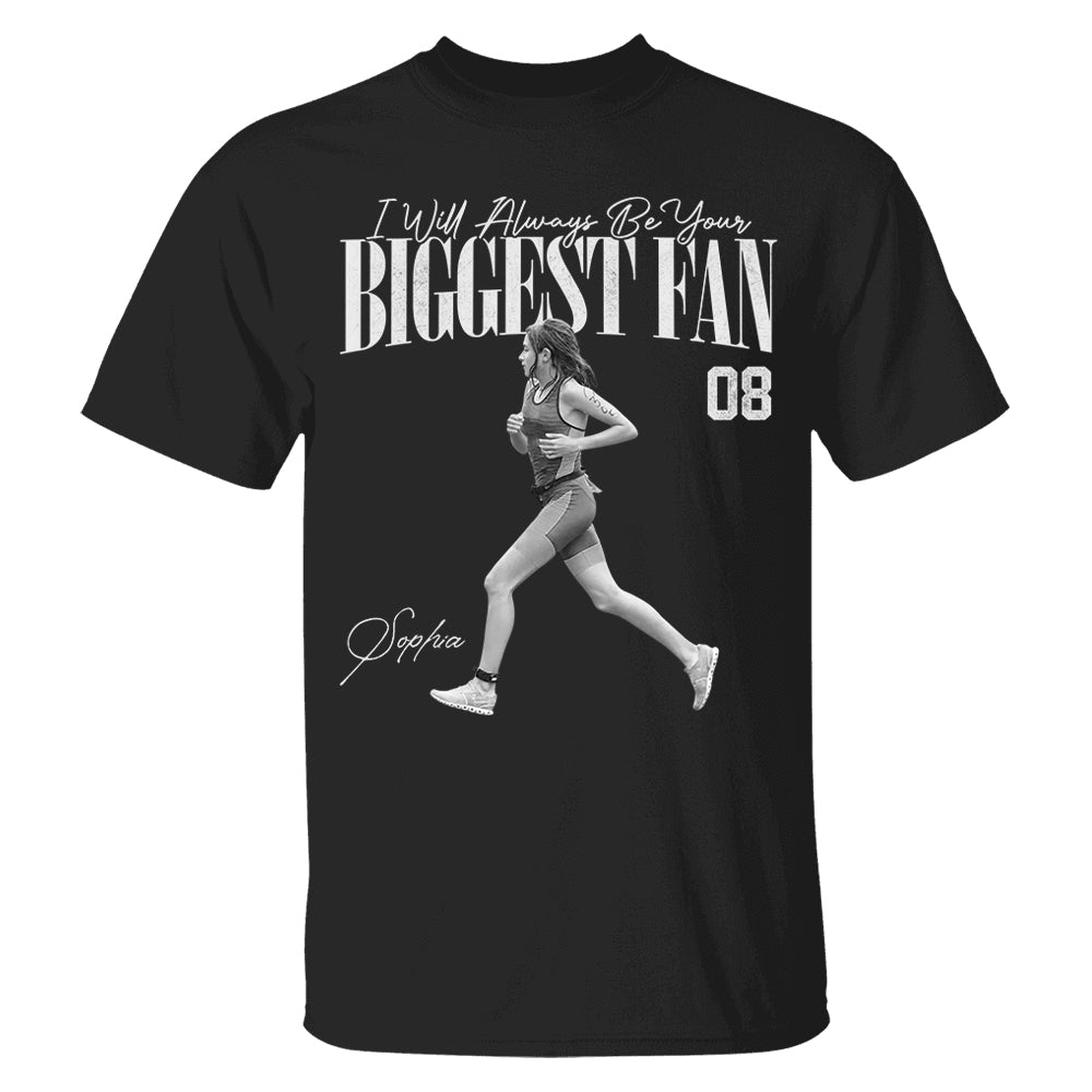 I'll Always Be Your Biggest Fan - Washed Tee Retro Bootleg Shirt For Runner T1807