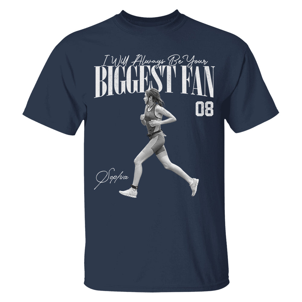 I'll Always Be Your Biggest Fan - Washed Tee Retro Bootleg Shirt For Runner T1807