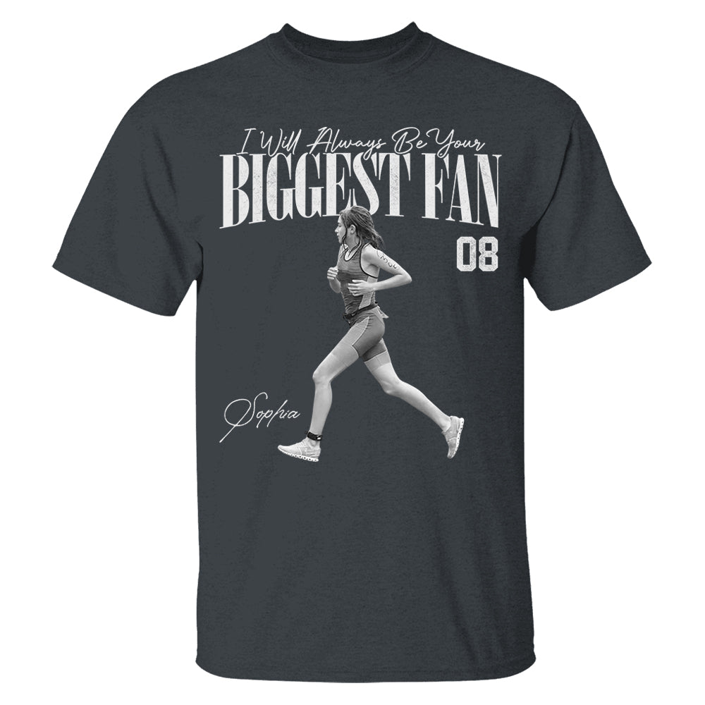 I'll Always Be Your Biggest Fan - Washed Tee Retro Bootleg Shirt For Runner T1807