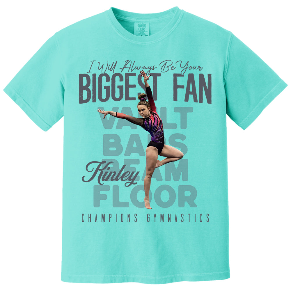 That's My Girl -Custom Photo Gymnast Shirt - Gymnastics Mom, Dad, Family Shirt A2110