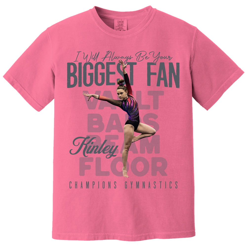 That's My Girl -Custom Photo Gymnast Shirt - Gymnastics Mom, Dad, Family Shirt A2110