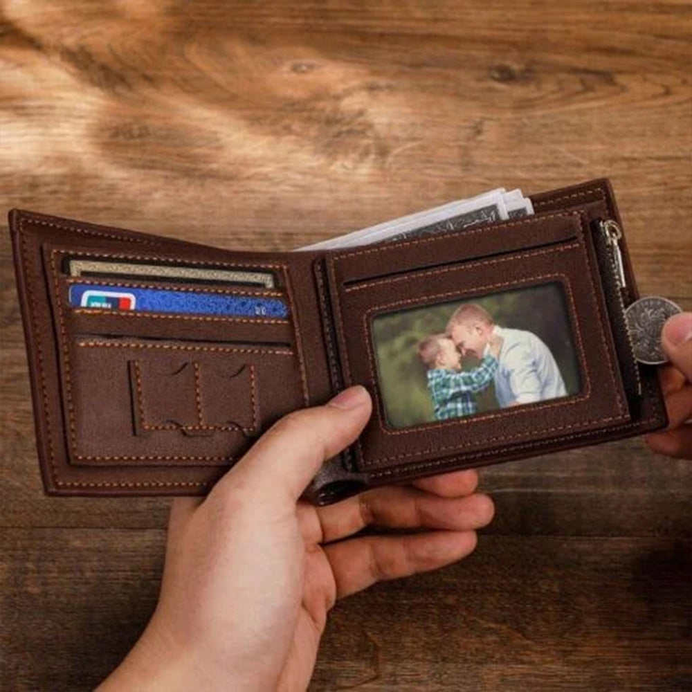 This Is How I Roll - Custom Photo Leather Wallet - Gift for Car Lovers A2110 Pt99
