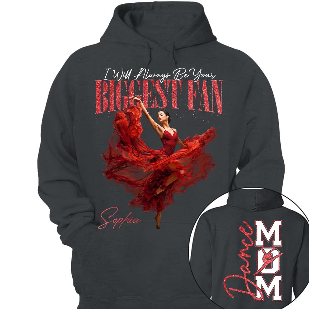 Custom Photo Dance Shirt - Dance Mom, Dad, Family Shirt A2110