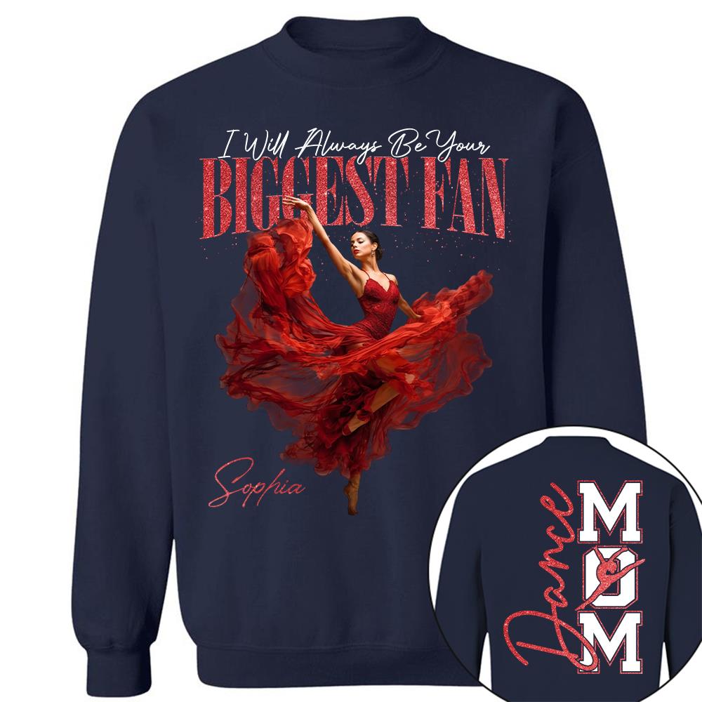 Custom Photo Dance Shirt - Dance Mom, Dad, Family Shirt A2110