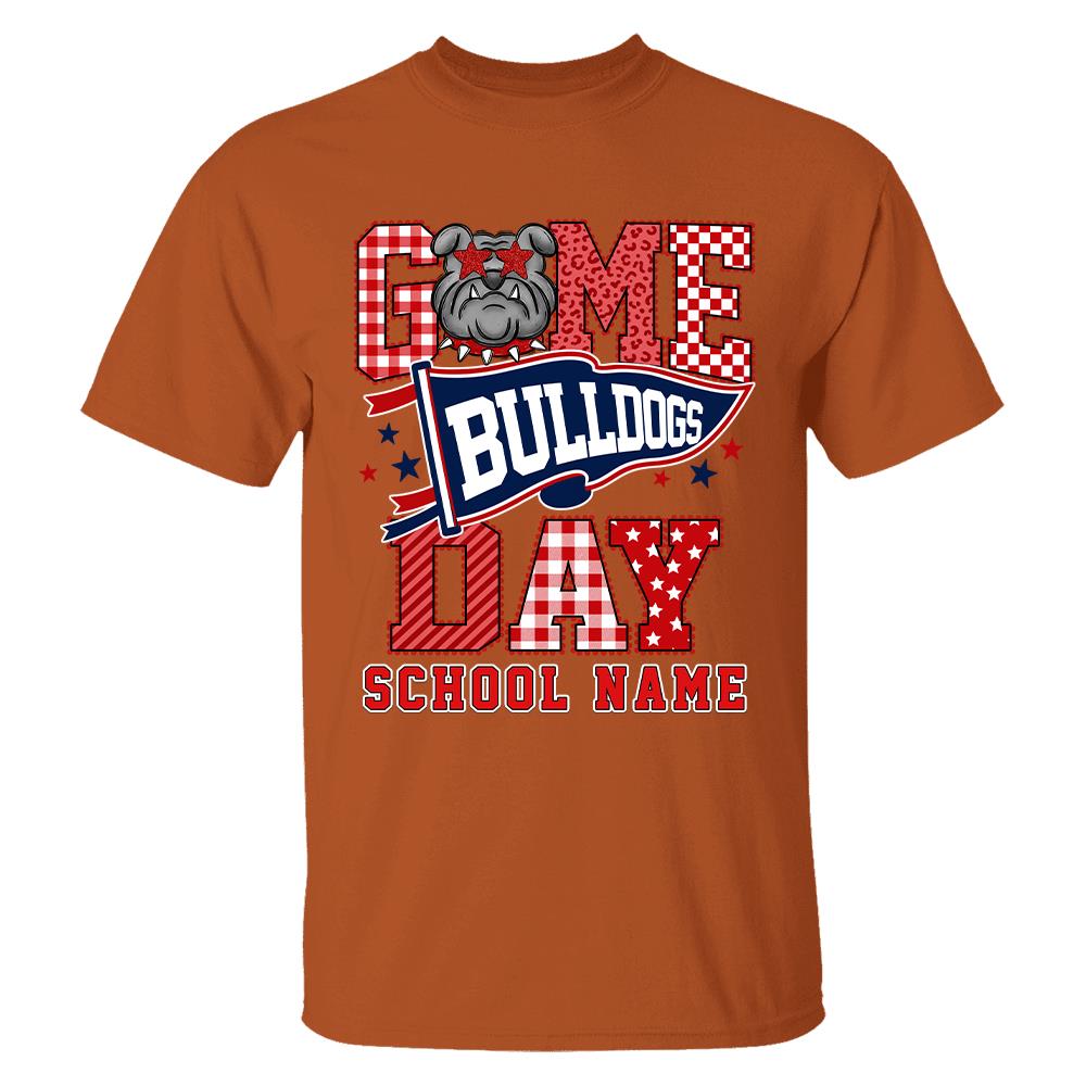 Custom School Mascot Game Day Shirt , School Spirit L0411 Hv01