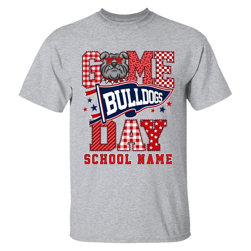 Custom School Mascot Game Day Shirt , School Spirit L0411 Hv01