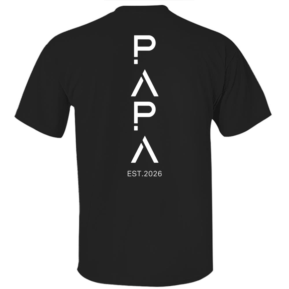 Personalized Dad Mini Shirt Set With Birth Year, Father-Child Matching Outfit, Father's Day Gift - Father-Child Matching Set - Father's Day Gift Idea Hv01