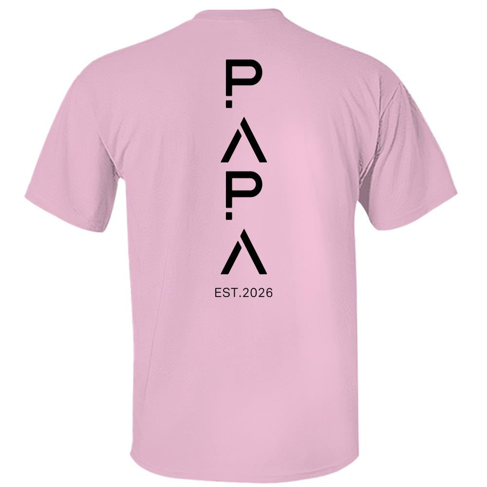 Personalized Dad Mini Shirt Set With Birth Year, Father-Child Matching Outfit, Father's Day Gift - Father-Child Matching Set - Father's Day Gift Idea Hv01