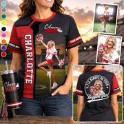 Cheer Mom - Custom Gifts Personalized Shirt Cheerleading Family NA04 VH01