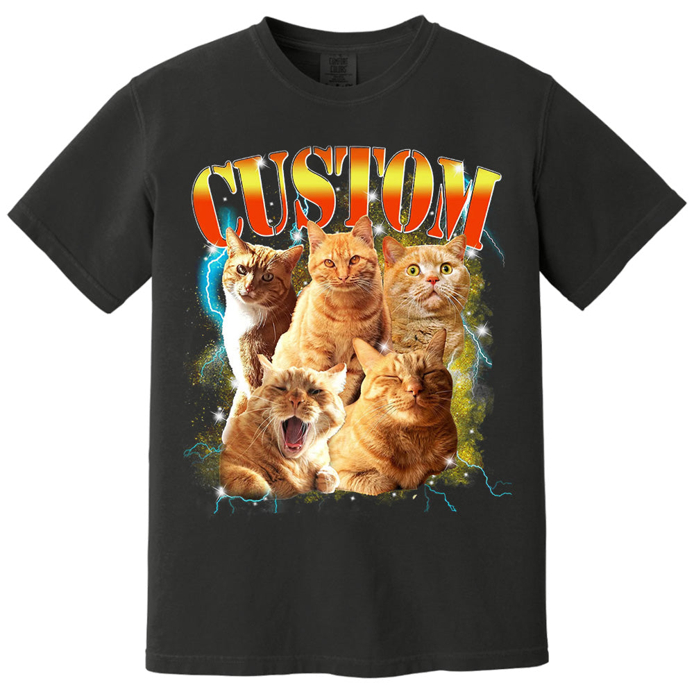 Custom Vintage Pet Shirt Pet Photo, Name Custom Dog Shirt Personalized Dog Shirt Custom Dog T Shirt