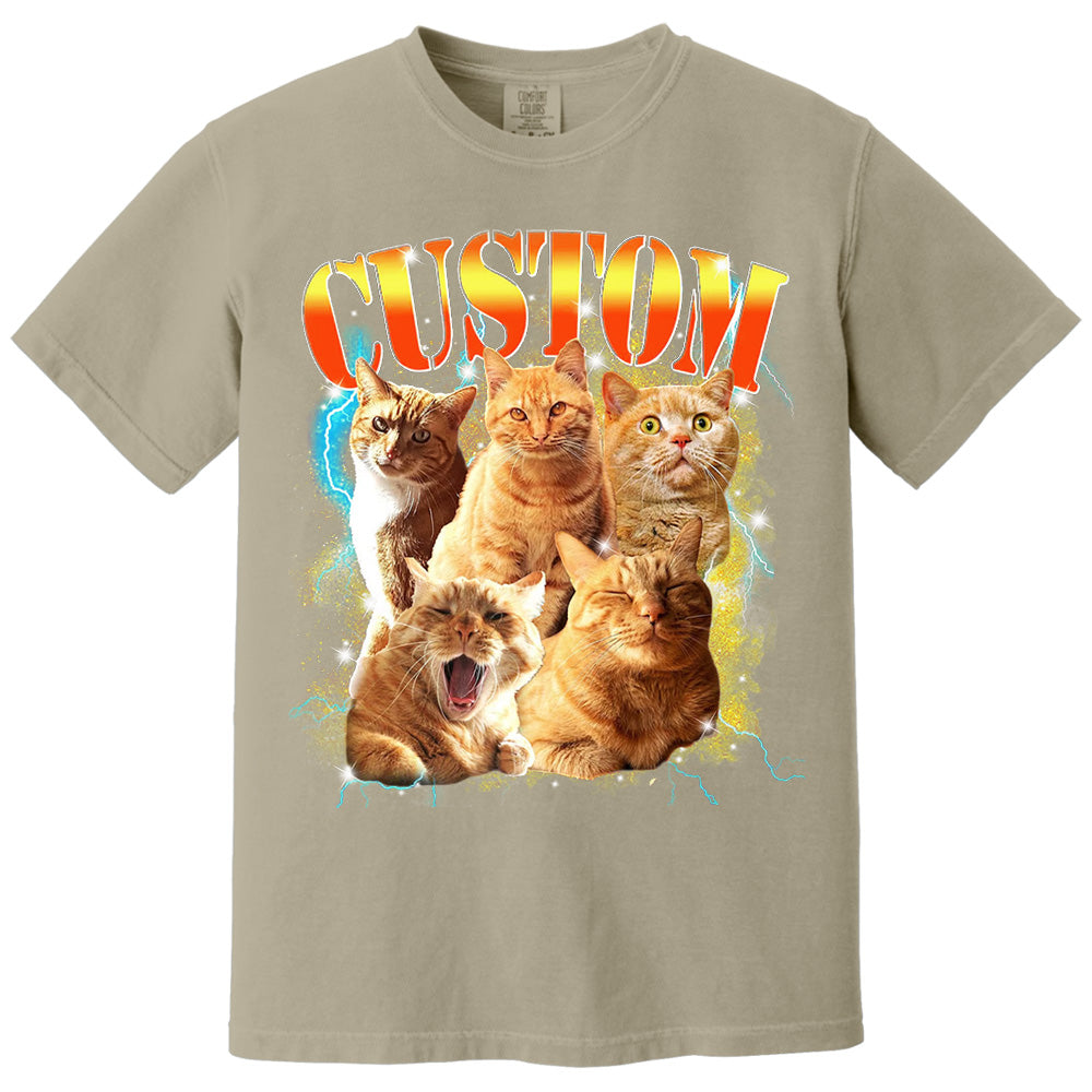 Custom Vintage Pet Shirt Pet Photo, Name Custom Dog Shirt Personalized Dog Shirt Custom Dog T Shirt