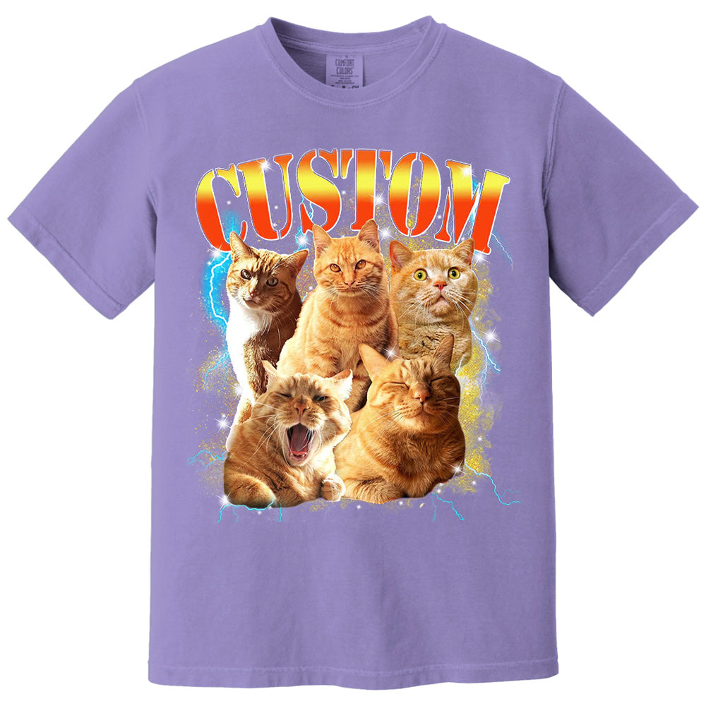 Custom Vintage Pet Shirt Pet Photo, Name Custom Dog Shirt Personalized Dog Shirt Custom Dog T Shirt