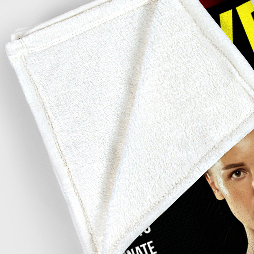 Personalized Volleyball Magazine Cover Blanket - Gift For Volleyball Player