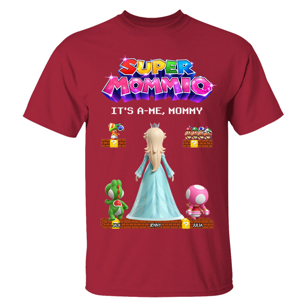 Super Mommio It's A Me Mommy Shirt, Gift For Mom, Mother's Day L0411 VH01