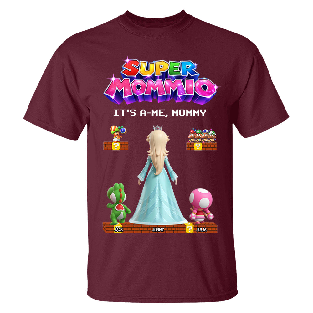 Super Mommio It's A Me Mommy Shirt, Gift For Mom, Mother's Day L0411 VH01
