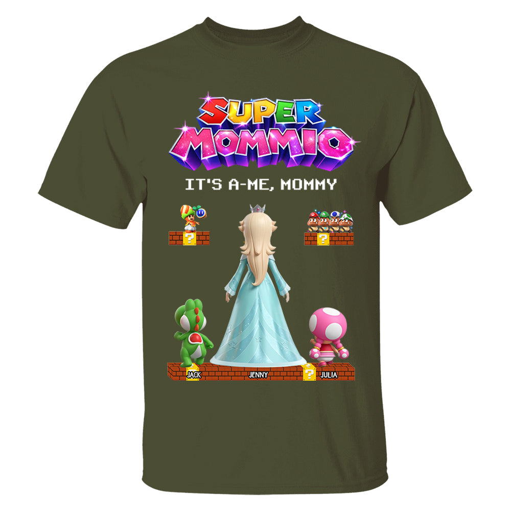 Super Mommio It's A Me Mommy Shirt, Gift For Mom, Mother's Day L0411 VH01