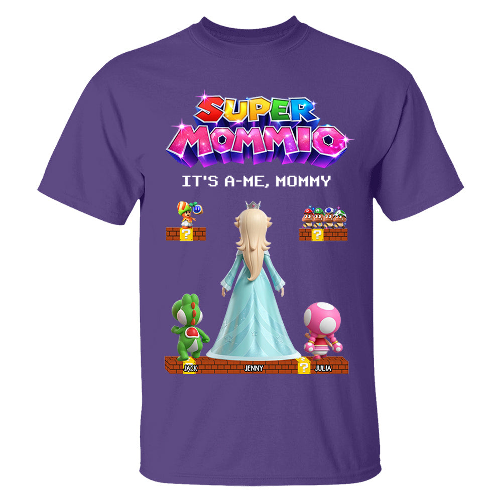 Super Mommio It's A Me Mommy Shirt, Gift For Mom, Mother's Day L0411 VH01