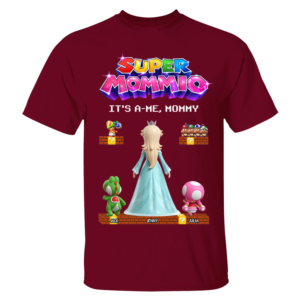 Super Mommio It's A Me Mommy Shirt, Gift For Mom, Mother's Day L0411 VH01