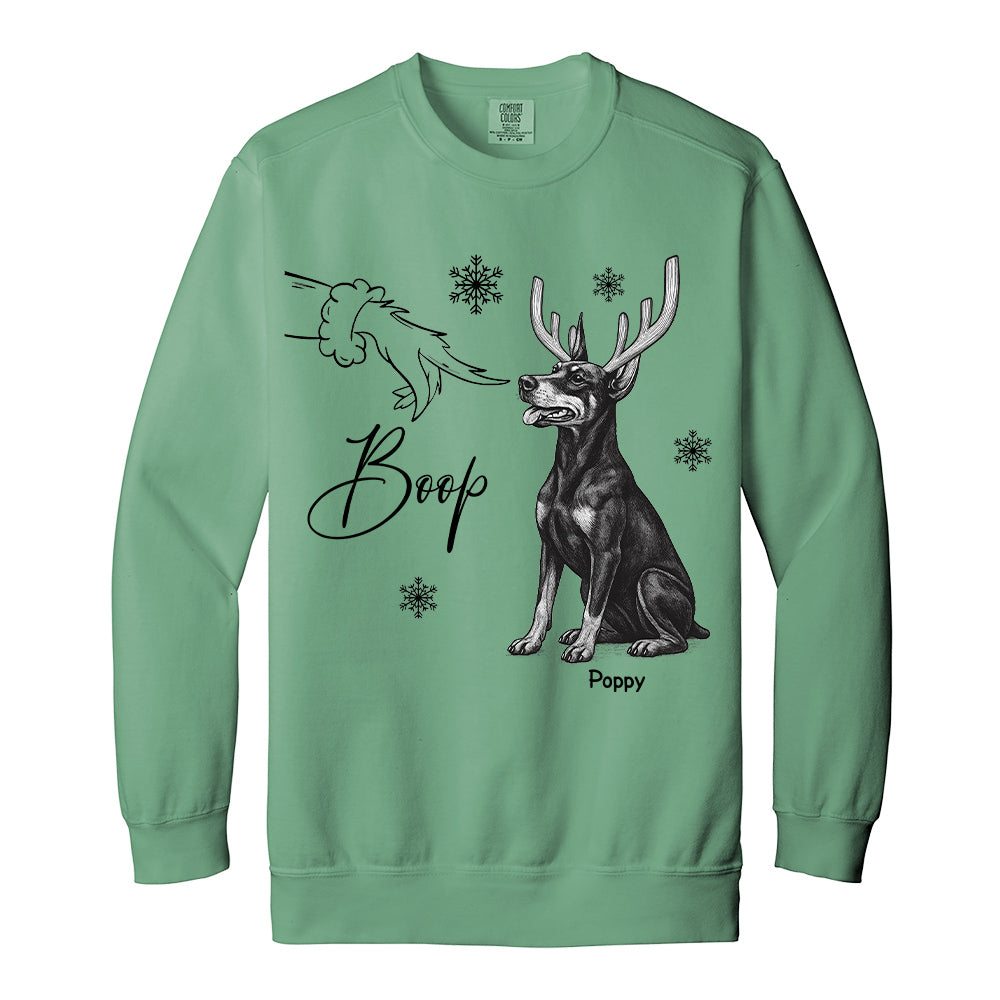 Boop Dog, Custom Photo Dog Christmas Shirt,  Gift For Dog Lovers T1807 Pt99