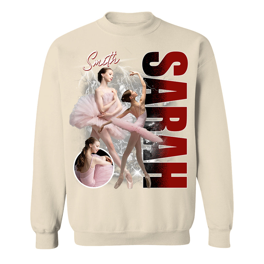 Custom Photo Ballerina Shirt Gift for Ballet  Lovers A2110 Li29