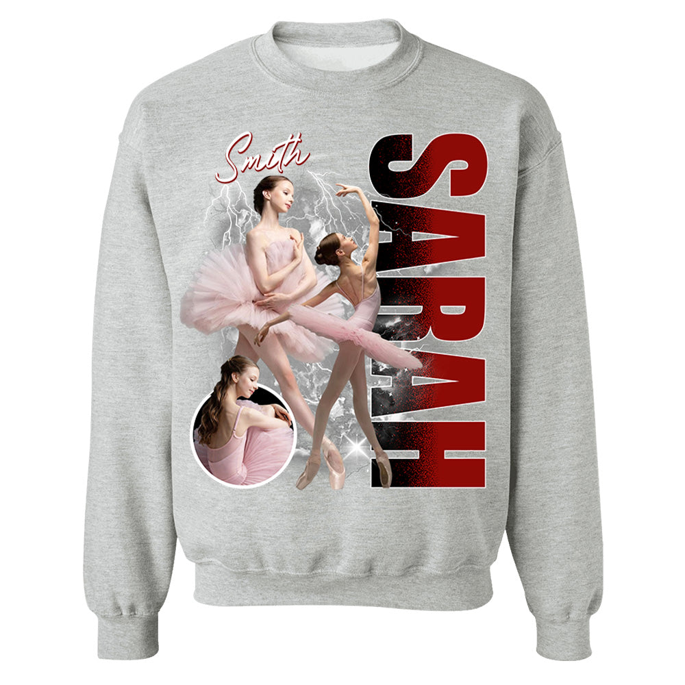 Custom Photo Ballerina Shirt Gift for Ballet  Lovers A2110 Li29