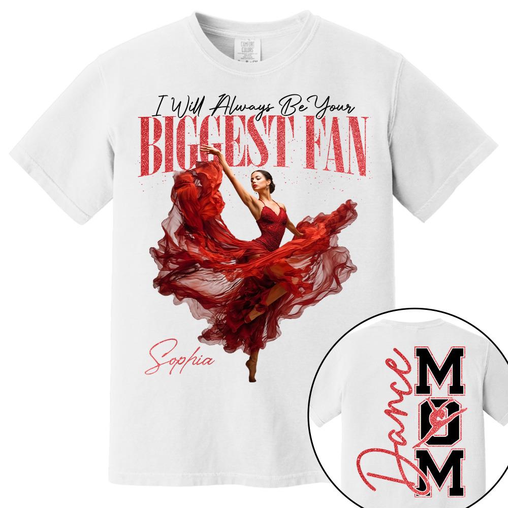 Custom Photo Dance Shirt - Dance Mom, Dad, Family Shirt A2110