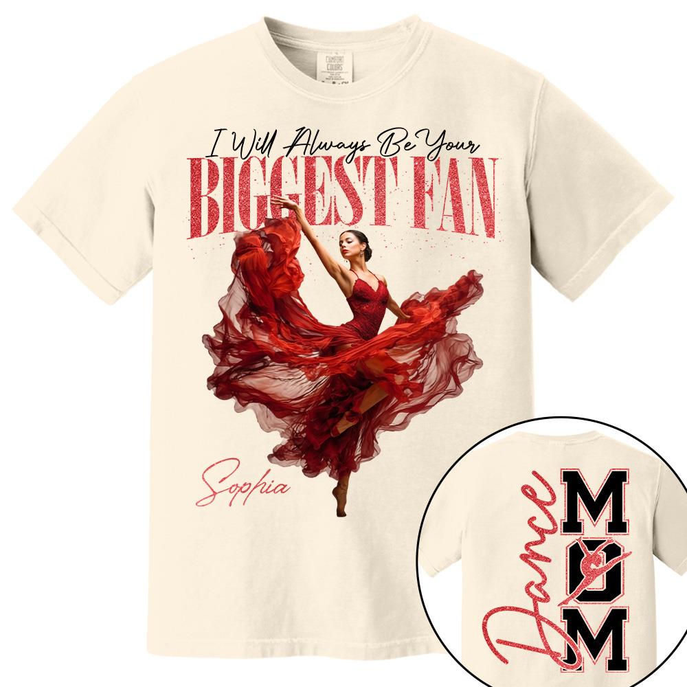 Custom Photo Dance Shirt - Dance Mom, Dad, Family Shirt A2110