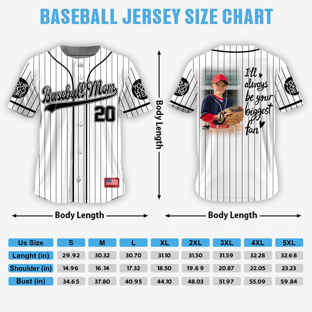 Baseball Jersey - Custom Photos - Personalized Jersey For Baseball Lovers NA04 Hv01