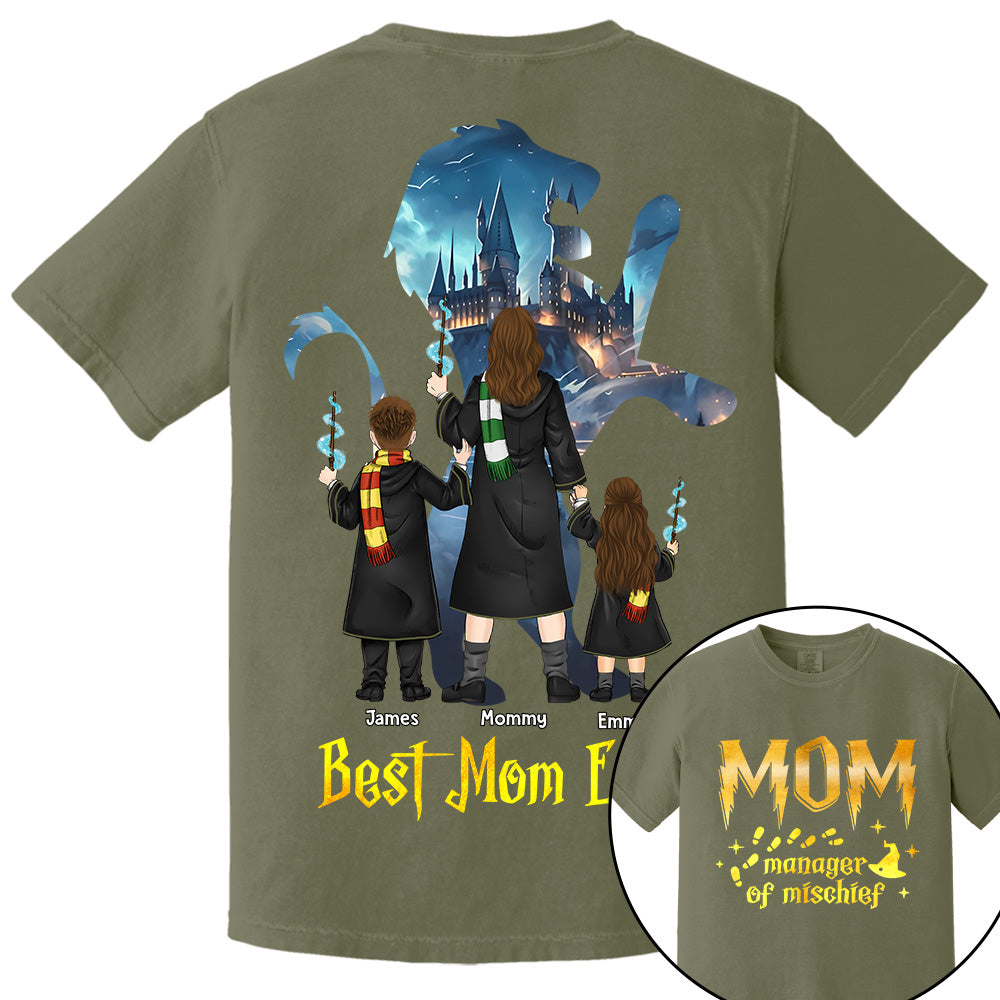 Best Mom Ever Custom Shirt For Mom, Magical Mom Shirt, Potter Mom Shirt Fantastic Mom Gift L0411 
