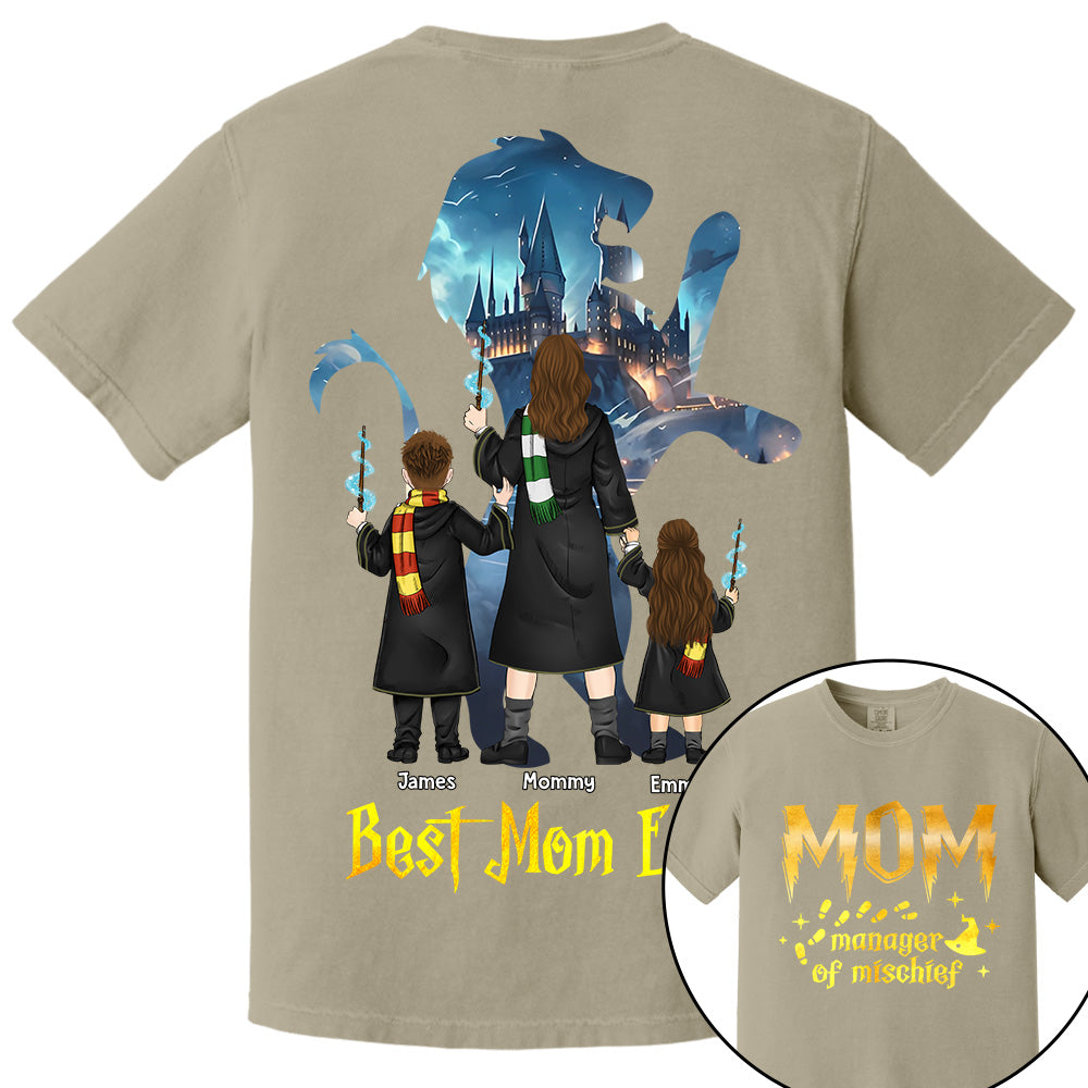 Best Mom Ever Custom Shirt For Mom, Magical Mom Shirt, Potter Mom Shirt Fantastic Mom Gift L0411 