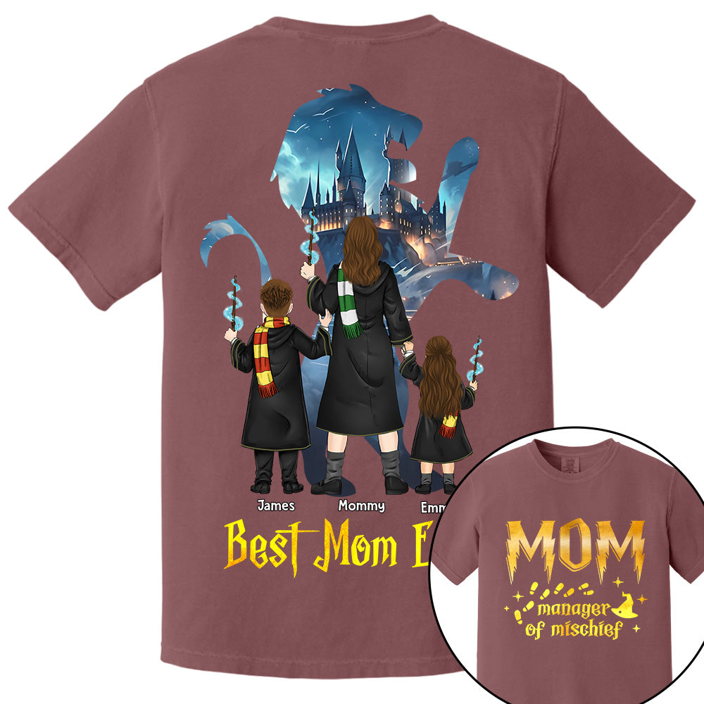 Best Mom Ever Custom Shirt For Mom, Magical Mom Shirt, Potter Mom Shirt Fantastic Mom Gift L0411 