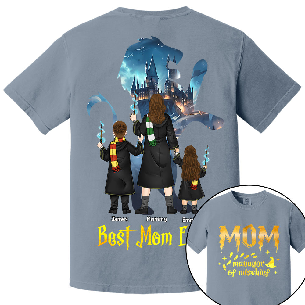 Best Mom Ever Custom Shirt For Mom, Magical Mom Shirt, Potter Mom Shirt Fantastic Mom Gift L0411 