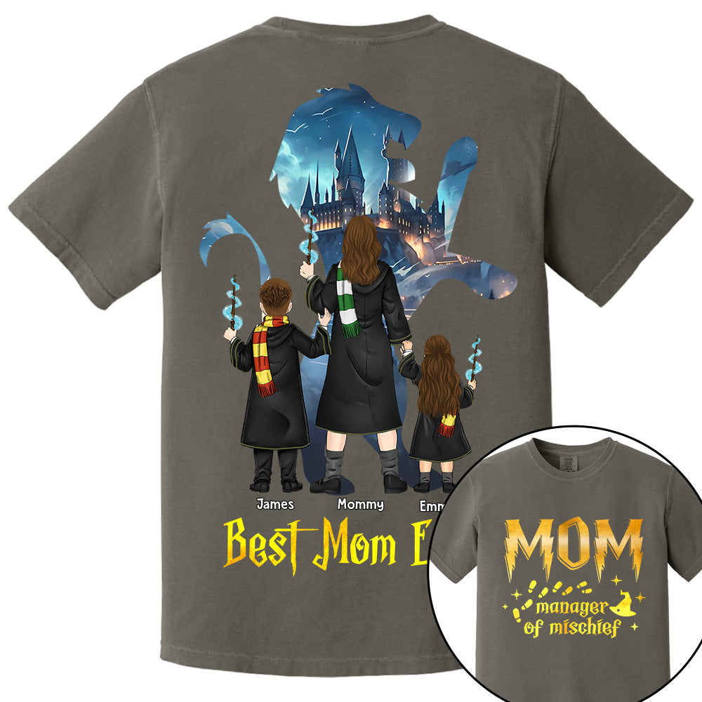 Best Mom Ever Custom Shirt For Mom, Magical Mom Shirt, Potter Mom Shirt Fantastic Mom Gift L0411 