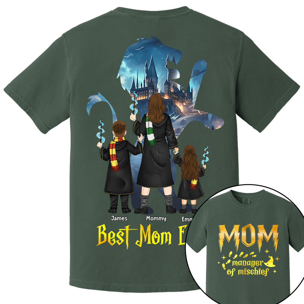 Best Mom Ever Custom Shirt For Mom, Magical Mom Shirt, Potter Mom Shirt Fantastic Mom Gift L0411 