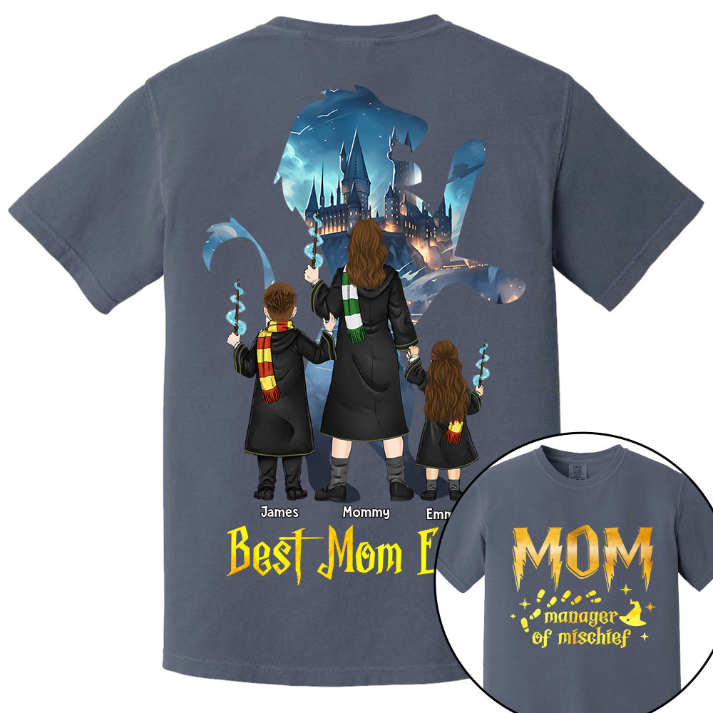 Best Mom Ever Custom Shirt For Mom, Magical Mom Shirt, Potter Mom Shirt Fantastic Mom Gift L0411 